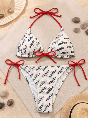 FF - Oblique Pattern Bikini