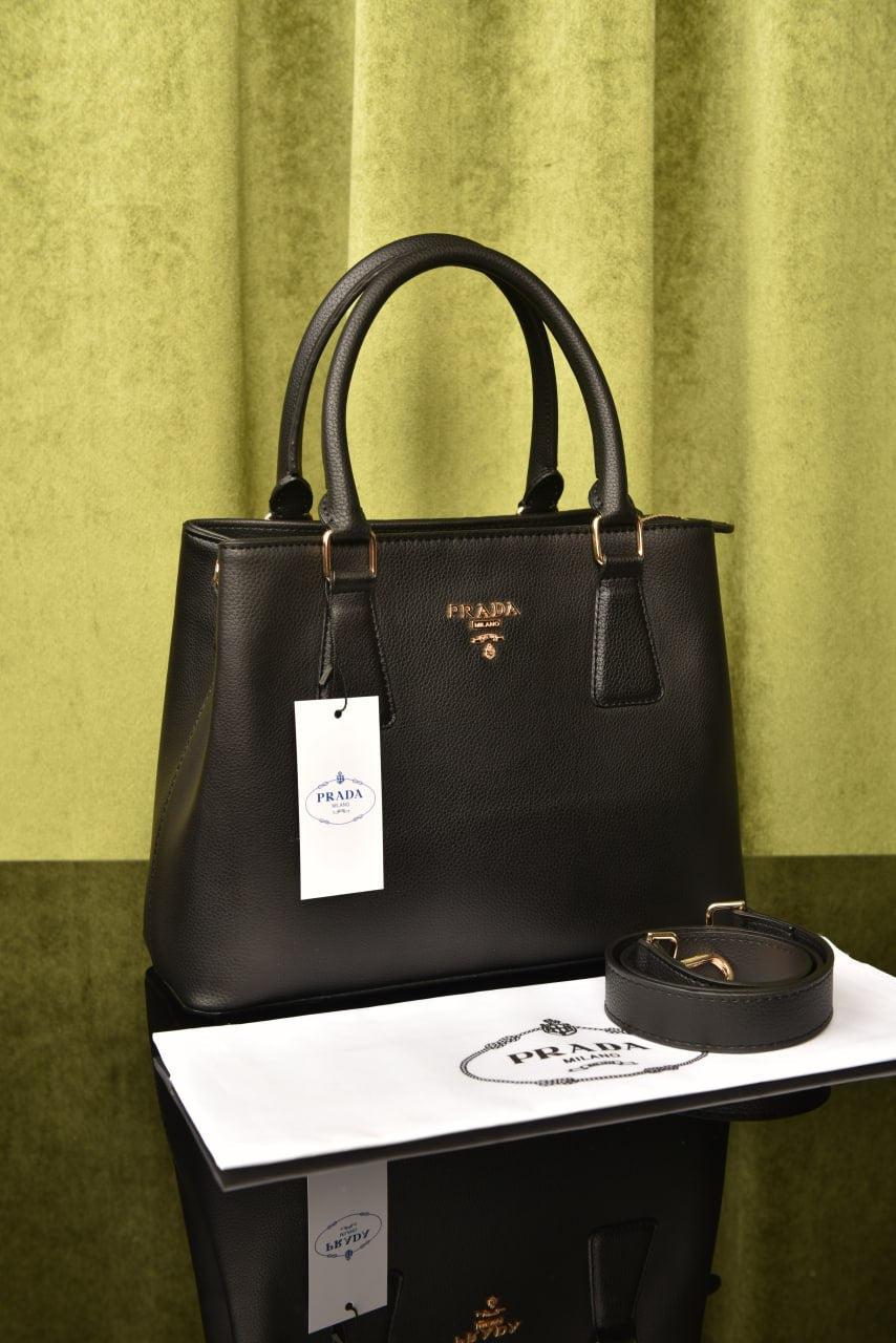 Kleine Saffiano-Ledertasche