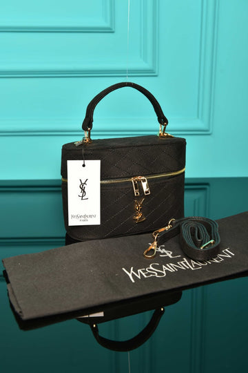 Gaby Vanity Bag in Suede